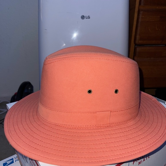 Mens coral fedora dorfman pacific 59cm circumference one size - Picture 2 of 6